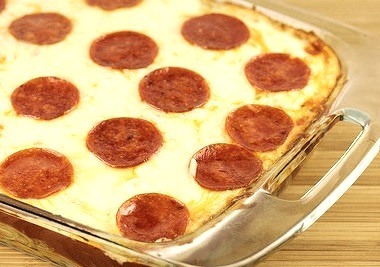 Recipe: Pizza Spaghetti Casserole