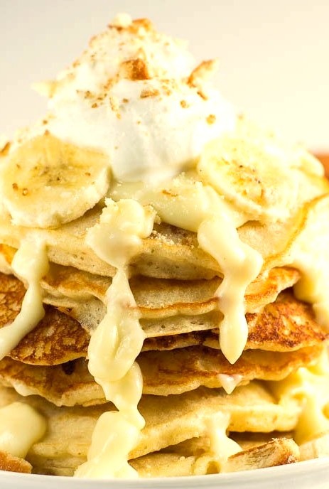 banana pudding pancakes