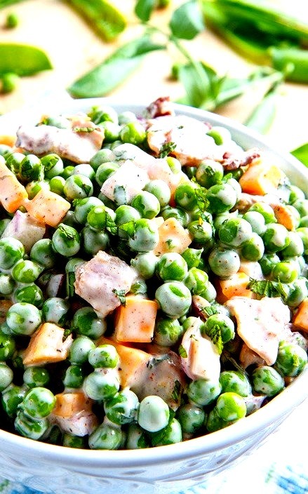 Fresh Pea Salad